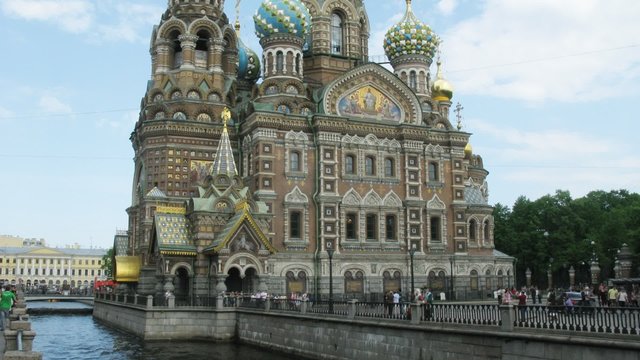 Saviour on Spilled Blood Cathedral. Sankt-Petersburg
