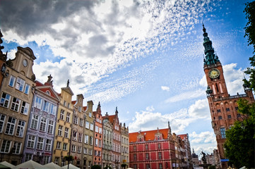 Obraz premium historic city of Gdansk