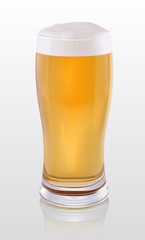 Glass of beer