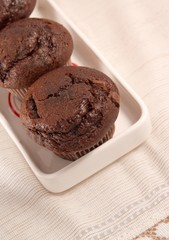 Muffins au chocolat