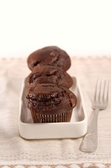 Muffins au chocolat