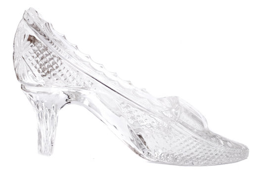 Woman Glass Shoe