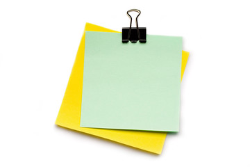 Stickers and clip isolated on the white background