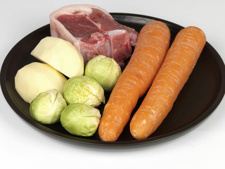 Lamb Chop with Vegetables