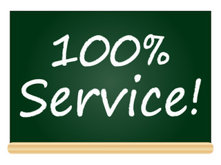 100% Service!