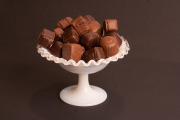 Chocolates in a Dish