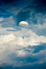 Tuinposter Skydiver © Dmitry Naumov