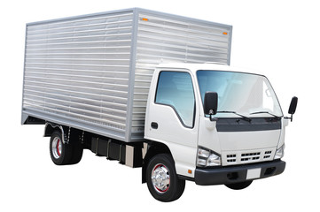 Truck. Isolated