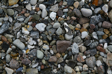 detail of beach