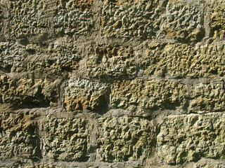detail of wall
