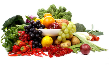 Fruits and vegetables