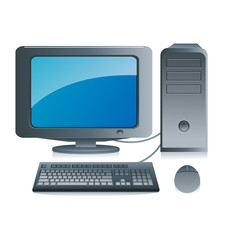Fototapeta premium computer
