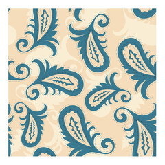 vector seamless paisley pattern