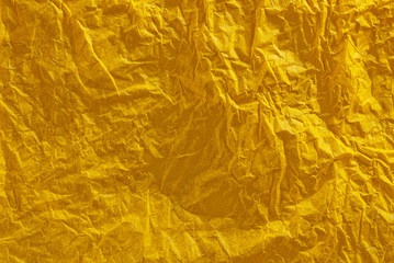 Golden yellow tissue paper background