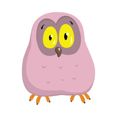 Cartoon owlet