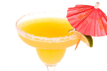 Orange and Apple alcohol margarita cocktail