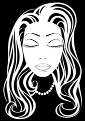 woman 2 with necklace