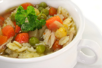Hühnersuppe