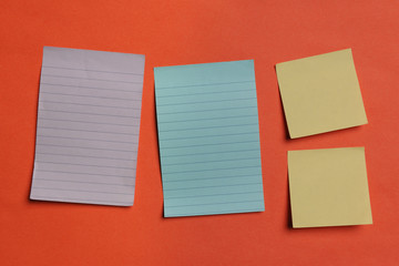 Colorful Notes on a Board