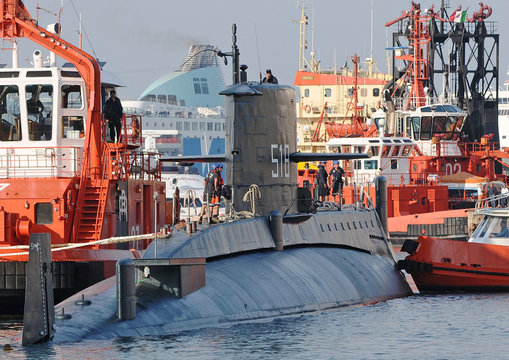 military submarine