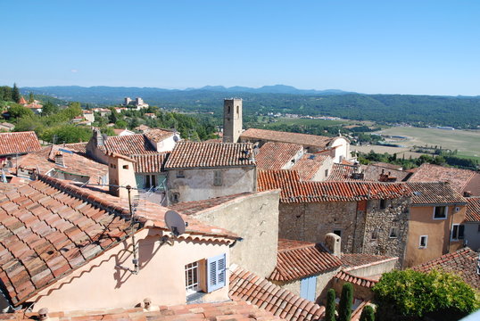 Vue sur Fayence