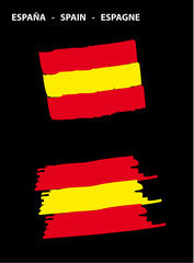 Obraz premium bandera flag españa