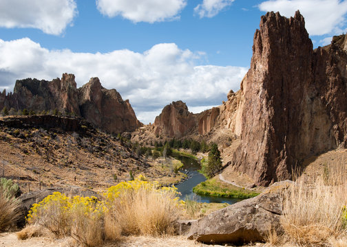 Smith Rock State Park in the Spring