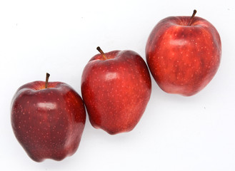 Fresh red apple