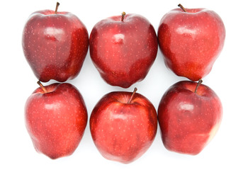 Fresh red apple