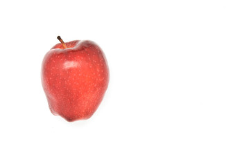 Fresh red apple