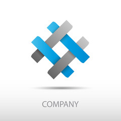 Logo Synergy. Teamwork # Vector