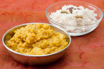 Indisches Dal Gericht