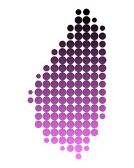 Karte von Saint Lucia