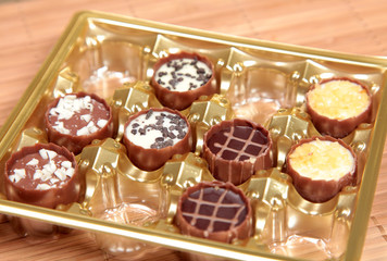Pralinenauswahl