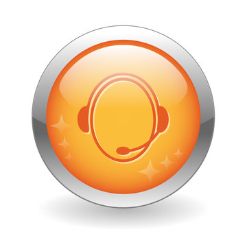CUSTOMER SERVICE Button (contact call us hotline tech support)