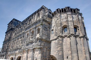 Naklejka premium porta nigra à treves