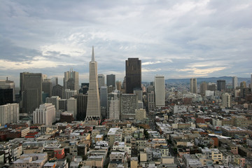 Fototapeta premium Panoramę San Francisco