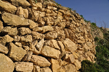 cultures en terrasses - Gozo Malte