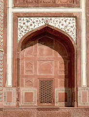 Photo sur Plexiglas Art Studio Asia India Uttar Pradesh Agra White marble Taj Mahal