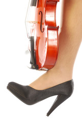 Donna e strumento musicale 007