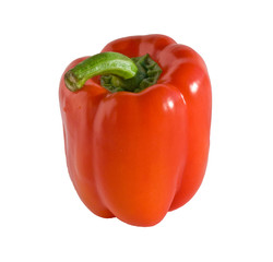 red pepper isolated on white background