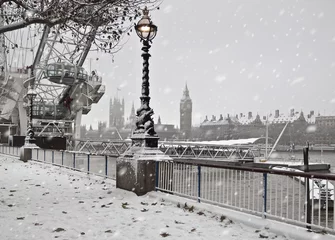 Foto op Canvas Winter in London © Oleksandr Tkachenko