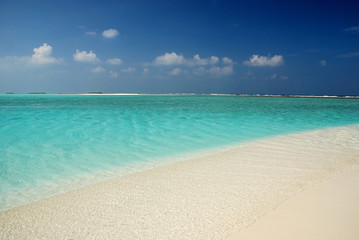 Fototapeta na wymiar Maldivian Sea