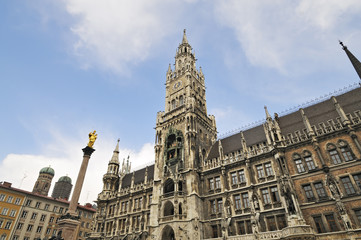 Fototapeta na wymiar Munich City Hall