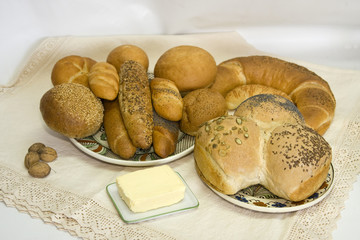 Bread products for breakfast