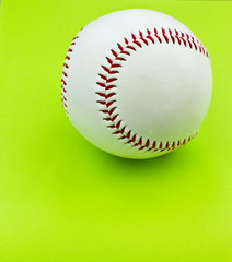 Isolated baseball