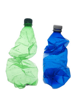 bottiglie vuote di plastica
