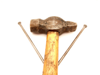 Hammer and nails