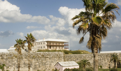 Fototapeta na wymiar Bermudy Stone Fort
