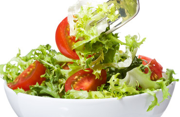salad with vegetable